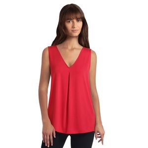 Nwt ISAAC MIZRAHI essential v-neck jersey tank